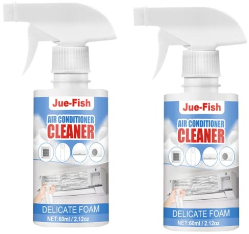 MOCIUN Foam Coil Cleaner for AC Unit Air Conditioner Coil Foaming Heavy Duty Detergent Clean Deodorizer Cleaning Cover 2PCS