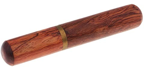 barenx Zigarrenröhre aus Holz für eine Zigarre – Luftdichter Reisekoffer Humidor, tragbarer Holzaufbewahrungshalter, elegante hölzerne Zigarrenröhre für eine Zigarre – Tragbares Reiseetui mit
