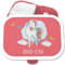 Brotdose Kinder Campus für Mepal - Einhörner - Brotbox Einhorn mit Schmetterlingen Lunchbox Unicorn Geschenk Einschulung Gesxhenke Schulkind I - 750 ml - Rosa - jausenbox mädchen schule