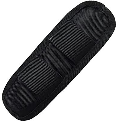 NHBETYS Shoulder Strap Pad, Removable Backpack Strap Pads Sling Strap Belt Cushion Replacement for Bags, Camera, Messenger, Guitar Help Relieve Shoulder Pain(Black Short,size:S)