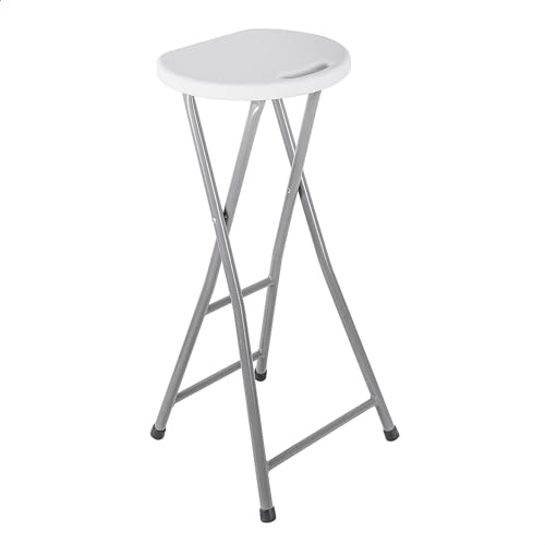 WELL HOME MOBILIARIO & DECORACIÓN Barhocker mit Metall-Finish, 31,5 x 28 x 70 cm