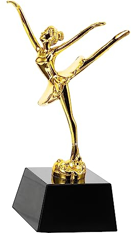 3st Tanztrophäe Trophäenverzierung Tanzende Trophäe Ballett-Pokal Sportpokal Kristalldekorationen Geschenke Für Kinder Zarter Trophäenbecher Trophäe Für Tanz Musik Wiederverwendbar