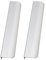 FQFLXY6589 2 Stück Möbelgriffe Unsichtbare Schubladengriff Versteckter Türgriff Aluminium Schrankgriffe Küchenschränke,Kleiderschrank,Schubladen,Weinkühler,schuhschrank,Platz sparend (600mm,Silber)