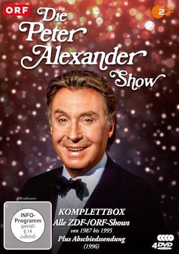 Die Peter Alexander Show - Komplettbox (Alle ZDF-Shows von 1987-1995 plus Abschiedsgala) (Neuauflage)
