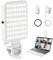 AiQInu Selfie Licht 128 LED Videolicht,3000K-6500K 3 Lichtmodi und Helligkeit 10-stufiges dimmbares CRI95+High Power Panel-Licht, eingebauten Akkus für Phone, iPhone, Android, iPad, Laptop
