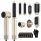 Air Styler 7 in 1 Hair Styler set, 110000 U/Min Haartrockner Rundbürstenföhn Föhn Mit Diffusor, Warmluftbürste, Lockenstab Automatisch, Glätteisen, Zum Styling, Volumisieren, Locken und Glättenair