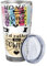 Sewing Quilting Gift for Women,Quilt Tumbler Stainless Steel Cup Insulated Travel Coffee Mug For Women Teens Wife 20 oz