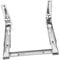 Mobestech Soporte De Pared para Horno Microondas Estante para Microondas Soporte para Encimera De Cocina Estante De Almacenamiento De Acero Inoxidable Kit De Montaje para Microondas