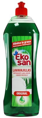 Detergente para lavavajillas verde 800 ml (paquete de 3)