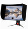Paraluce for Monitor, Visiera Parasole in Pelle di Diverse Misure, Protezione for Gli Occhi, deflettore Laterale Anti-Sguardo, for Monitor da 19-32 Pollici di Tutte Le Marche.(19-20In)