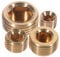 Alipis 1Set Brass Pipe Connector Npt Hexagonal Hose End Caps Versatile Sprinkler Caps for Easy Installation and Maintenance Various Environments