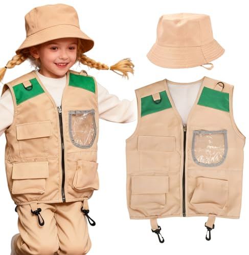 Vestito Da Esploratore Bambini Kit Avventura Di Ruolo Outdoor