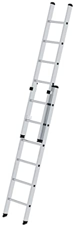 MUNK Günzburger Steigtechnik 20206 Échelle coulissante en Aluminium Hauteur de Travail (max.) : 4,1 m