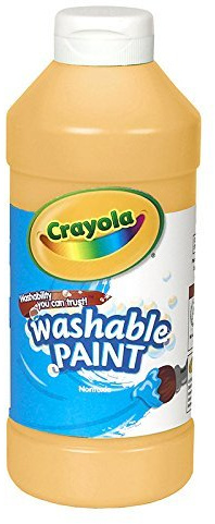 Crayola Washable Paint 16 Oz Peach Arts & Crafts Arts & Crafts Bin201633 Crayola Llc