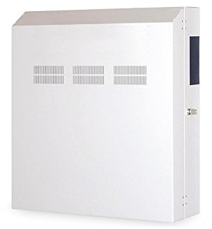 DIGITUS Slim Netzwerkschrank – 19 Zoll 4HE – Vertikal – 610 mm Nutzhöhe | Traglast 100kg – Aufputz Wandmontage – für Netzwerke, DVR, Soundanlagen – 19-Zoll Rack – Grau