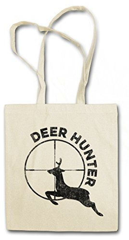 Urban Backwoods Deer Hunter Hipster Bag Beutel Stofftasche Einkaufstasche