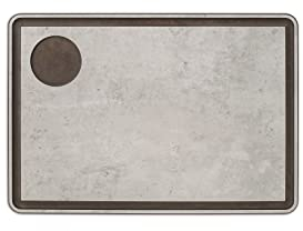 Arcos Tablas de Cocina - Tabla de Salsas Antideslizante para Cuchillos - Fibra de Celulosa y Resina, Resistente al Lavavajillas, 33x23 cm, 6.5 mm Espesor, Blanco