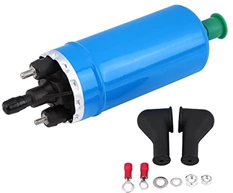 pompa benzina 12v + Pompa Benzina, Pompa del Carburante Elettrica Ad Alta Pressione 12 V in Linea Pompa di Trasferimento del Carburante con Kit di Installazione per E23 E24 E12