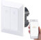 Luminea Home Control Lichtschalter: Doppel-Lichttaster mit WLAN, App, für Siri, Alexa & Google Assistant (Smart Home Lichtschalter, WiFi, Smarter)