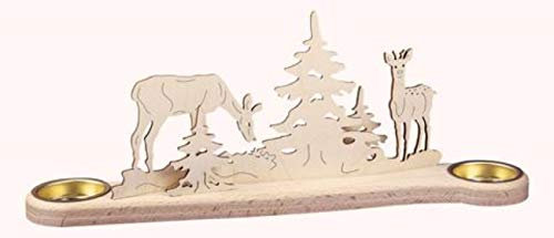Saico L1902 Leuchter, Holz, farbig, groß