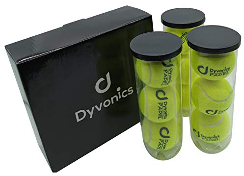 Dyvonics Padel Bälle (3 x 3 Stück) (Gelb)