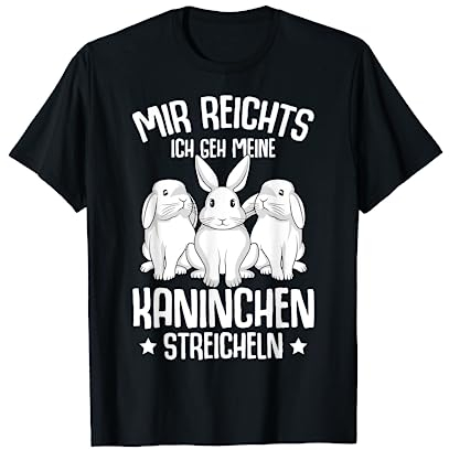 Kaninchen Hasen Liebe Süßer Hase Haustier Ostern T-Shirt