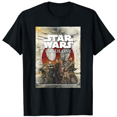 Star Wars Rogue One Group Shot Poster T-Shirt