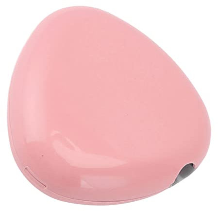 Hidyliu Zahnbürsten-Desinfektionsmittel, Tragbar, Wiederaufladbar, Zahnbürstenreiniger-Halter, Reise-Zahnbürsten-Etui für zu Hause (Rosa)