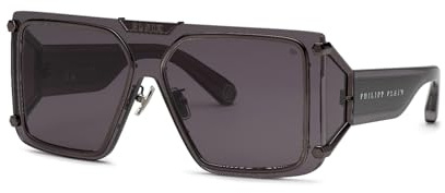 Philipp Plein SPP096M 0I86 GRIGIO SCURO LUCIDO 99/0/135 Herren Sonnenbrillen
