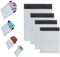 100Stück 4 Größen Versandtaschen Warensendung Versandbeutel Blickdicht Selbstklebend Versandtaschen Plastik Versandtüten für Kleidung Logistikverpackungen Transport Verpackungskarton