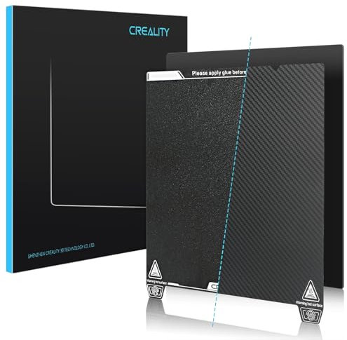 Creality Ender 3 V3 SE Dual-Sided Printing Platform Board Kit (Glossy PET+Coated PEI) Build Plate 235x235mm for Ender-3 Ender 3 S1 Pro/Ender 5 S1 Ender 3 Neo/Ender 3 V2 Neo/Ender 3 V3 KE/CR-10 SE/K1