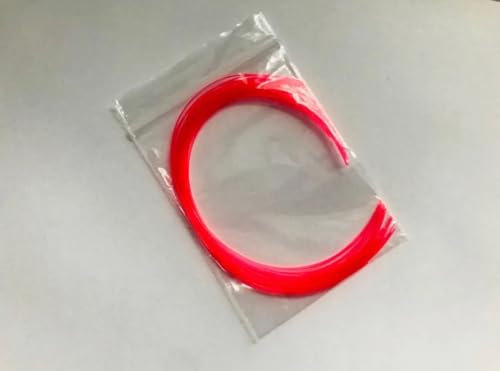 120x Long 115mm Red Hearing Aid Cleaning Wire Rods Hearing Aid Slim Tubes