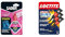 Sader Colle Spéciale Couture Finis les Ourlets – Colle Tissus et Textiles : Jeans, Cuir, Coton & Loctite Super Glue-3 Power Gel Mini Dose, colle forte enrichie en caoutchouc, mini-dose de colle gel