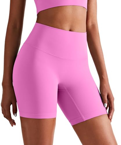 JTSONN Sport Shorts Damen Nahtlose Radlerhose High Wasit Yoga Shorts Bauchweg Stretch Gym Shorts Sommer Hotpants Damen Kurz Leggings Fitness Laufen