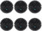 Huhudyy Lot de 6 platines LED infrarouges 940 Nm 48 LED infrarouges invisibles en l'absence d'exposition pour éclairage infrarouge CCTV