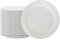 1ABOVE 100 Pack of 7-inch Disposable Paper Plates, 18cm White Paper Plates Perfect for Everyday use, Ideal for BBQ's, Parties and Events.
