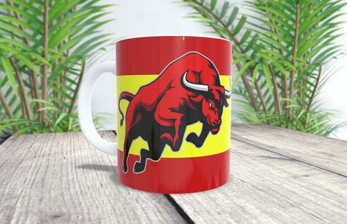 La Huella Tasse personnalisée Oui, je suis espagnol. Pour tous ceux qui sont fiers de leur pays et n'ont pas peur de l'exprimer.