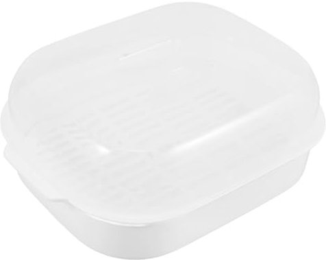 Ciieeo Steaming Pot for Cooking Microwave Steamer for Vegetables Rice Large Steamer Basket Steamer for Meals