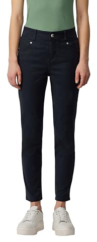 s.Oliver Ankle-Hose im Slim Fit aus Baumwollsatin