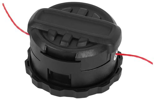 Fadenkopf für Motorsense, Fadenspule Rasentrimmer, Effizientes Trimmerkopf, Schnellwechselkopf Mähkopf, Rasentrimmer Spule mit 2,0 mm Mähfaden, Fadenspule Motorsense für Dewalt 20/40/60 V (1 Stück)