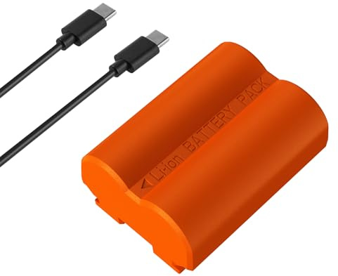 Rollei NP-W235 Akku, Ersatzakku 2500mAh Lithium-Ionen Batterien mit USB-C | Kompatibel mit Fujifilm Kamera X-S20 X-T5 X-T4 X-H2 X-H2S GFX100S GFX50S II GFX100 II