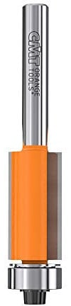 Cmt 806.127.11 Flush Trim Router Bit 1/4-Zoll-Schaft, 1/2 Kugellager, 1/2 Schneiden Durchmesser, 1 Länge