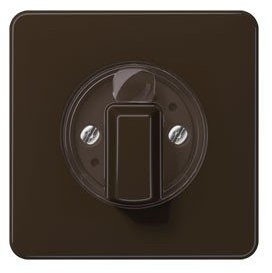 Jung CD500 Zentralplatte Schalter CD500 Marron