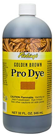 Fiebing's Professionnal Oil Dye 32OZ Golden Brown (Marron Doré)