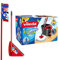 Vileda Easy Wring and Clean Microfibre Mop and Bucket with Power Spin Wringer with 3 Action Broom Plus Long Handled Dustpan