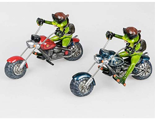 Dekofiguren Frosch 7 cm Retro Neon 3er Set