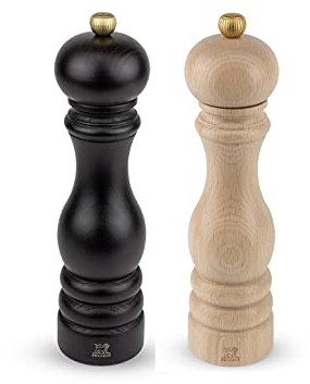 Peugeot Set Paris Pfeffermühle + Salzmühle schoko / natur 22 cm