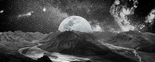 hansepuzzle 32097 - Universum Panorama-Puzzle 2000 Teile | Natur Puzzle mit hochwertiger Puzzle Aufbewahrung: Kartonbox und Wieder verschließbarem Beutel | Puzzle-Maße: 116,6 x 46,7 cm