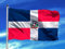 Oedim Bandera de República Dominicana 85x1,50cm | Reforzada y con Pespuntes | Bandera con 2 Ojales Metálicos y Resistente al Agua