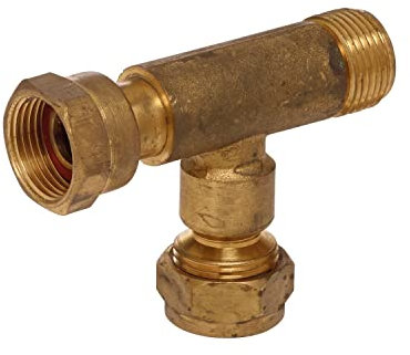 Favex - Raccord butane et/ou propane - Té citerne de dépannage - femelle 20x150 - M20x150 - M20x150 + bouchon BO48 - Favex